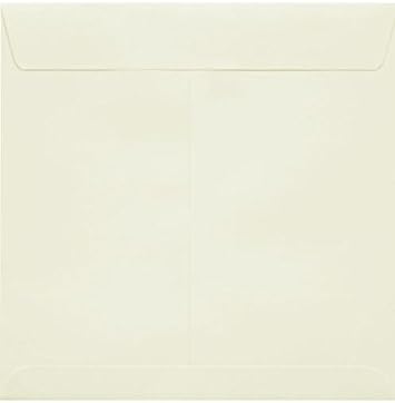 LUXPaper Square Invitation Envelopes | Peel & Press | 8 1/2" x 8 1/2" | Natural | 70lb. Text | 50 Qty