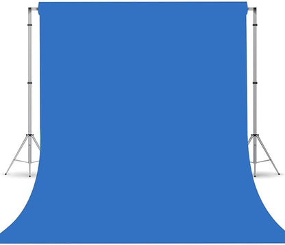 Royal Blue Backdrop, Photo Booth Portrait Photography Backdrops, Studio Blue Screen Backdrop for Photoshoot Streaming Video Shooting, Blue Photo Backdrop 5x7ft