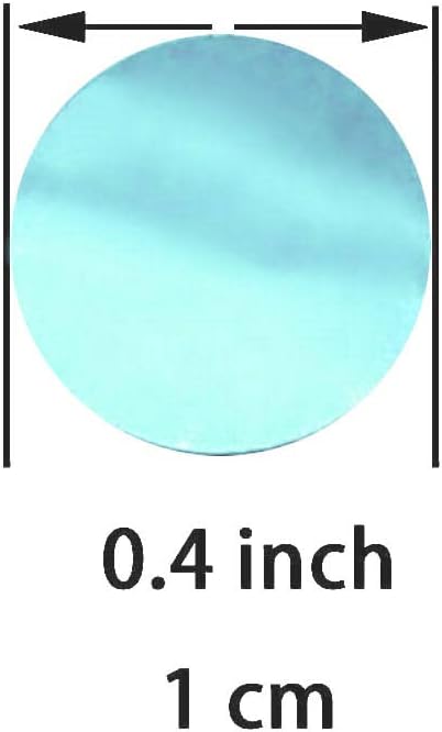 Light Blue Foil Metallic Round Table Confetti Decor Under the Sea Baby Shower Birthday Party Circle Dots Mylar Table Scatter Confetti Wedding Bachelorette Party Confetti Decorations, 60g
