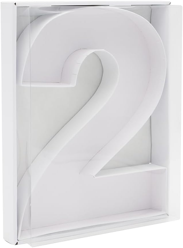 12" Fillable Cardboard Letter Charcuterie Gift Cupcake Box With Cover Sweets Packaging (2)