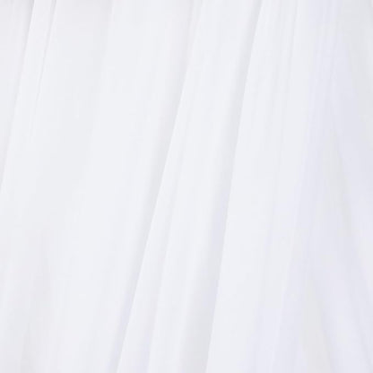 MLMC White Wedding Arch Draping Fabric 4 Panels 29" x 20 FT Extra Long Gauze Drapes Sheer Backdrop Curtains 6.6 Yards Outdoor Drapery Panels for Wedding Ceremony Party Ceiling Decoration
