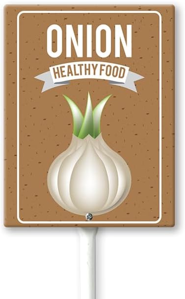 Eveokoki Aluminum Seed & Plant Labels - Plant Markes for Seedlings-Plant Tags for Pots - Garden Signs for Vegetable - Durable Markers for Plants Outdoor Waterproof - Garden Decor for Farmhouse