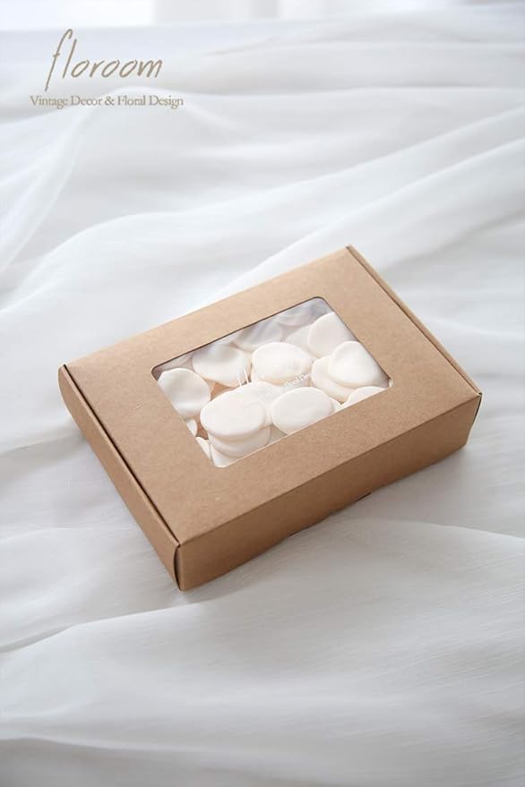 Floroom 500pcs Rose Petals Cream Faux Silk Flower Petals for Wedding Flower Girl Basket Aisle Scatter Dinner Table Centerpieces Party Confetti Bridal Shower Romantic Night Decoration
