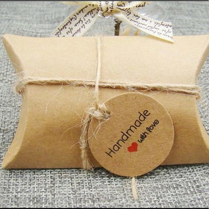 Custom Tags for Handmade Items, Personalized Tags for Favors, Customized Hang Tag for Clothing, Customized Gifts Wrapping Labels, Wedding Items Birthday Party Favors with String (Round Shape)