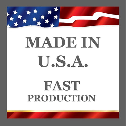 Vehicle Magnets sign With Custom Lettering 12" X 24" (Set of 2) -Landscape, Construction, Handy man, Plumbing, car repair shop - US Flag