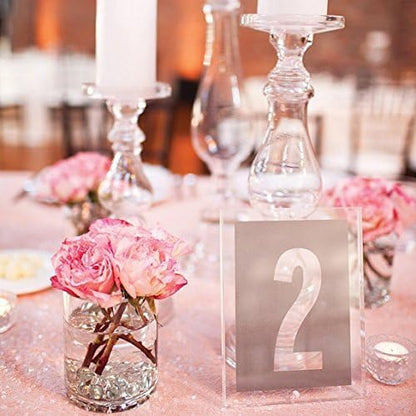 QueenDream Pink Tablecloth 90 x 132 Inch Sequin Tablecloth for Party Decorations Glitter Tablecloth for Bridal Baby Shower Wedding