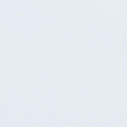 Ultimate Textile Pleat Polyester Fabric Table Skirt - Machine Washable Flame Resistant with Clips for Events, Weddings & Trade Shows, Cut & Sewn in Paterson, NJ - White, 17' Box Pleat