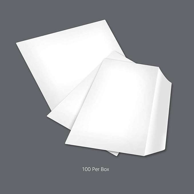 Amazon Basics A9 Blank Invitation Envelopes with Peel and Seal Closure, 5-3/4 x 8-3/4 Inches, White - Pack of 100