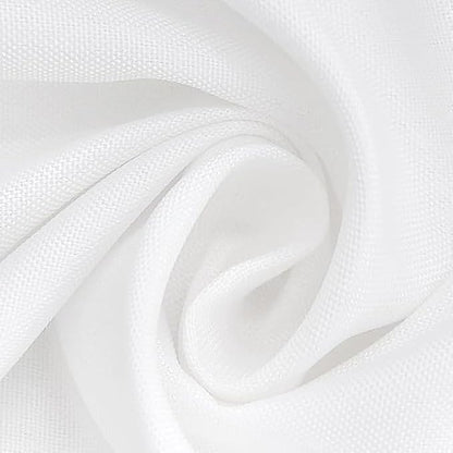 6 Pack White Table Cloth Rectangle 60 x 126 Inch Tablecloths for 6 Foot Rectangle Tables. Stain and Winkle Resistant Polyester Washable White Table Cloths for Parties Wedding Dining