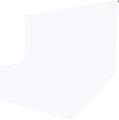 ISSUNTEX 10X12 ft Background Muslin Backdrop, Photo Studio, Collapsible High Density Screen for Video Photography and Television-White