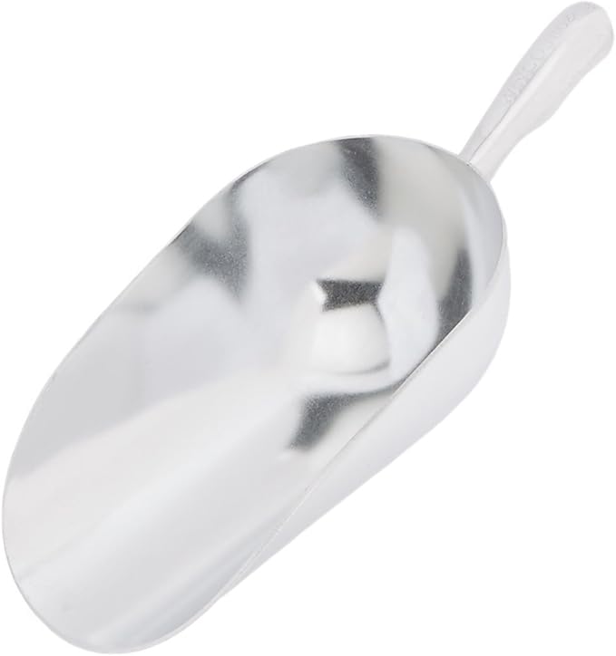 Winco Aluminum Utility Scoop, 38-Ounce, Medium