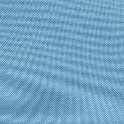 Ultimate Textile Pleat Polyester Fabric Table Skirt - Machine Washable Flame Resistant with Clips for Events, Weddings & Trade Shows, Cut & Sewn in Paterson, NJ - Light Blue, 7' Box Pleat
