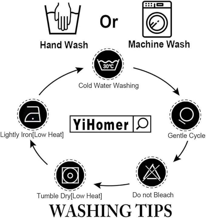 YiHomer Pastoral Rectangle Tablecloth - 52 x 70 Inch - Beige Linen Table Cloth - Washable Table Cover with Wrinkle Resistant for Restaurant, Picnic, Bistro, Indoor and Outdoor Dining, Gardenia