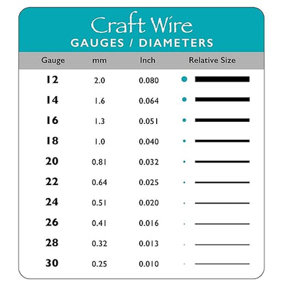 The Beadsmith Wire Elements Craft Wire – Tarnish Resistant, Soft Temper, Round, Brush Silver Color – 0.64mm, 22 Gauge, 8 Yard Spool – Jewelry Making, Wire Wrapping, Floral, & Other DIY Crafts