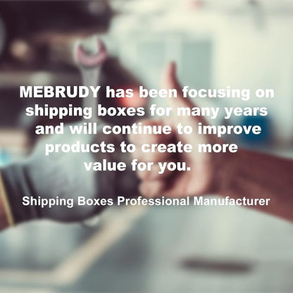 MEBRUDY 7x5x2 Inches Shipping Boxes Pack of 50, Small Corrugated Cardboard Box for Mailing Packing Literature Mailer