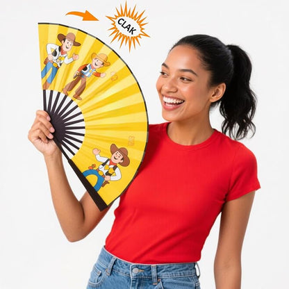 Custom Fans with Your Photo/Text - 13 Inch Personalized Folding Hand Fan for Line Dancing, Weddings, Parties | Decorative Gift for Women, Church Events & Dance Performances (120, 10 Inch)