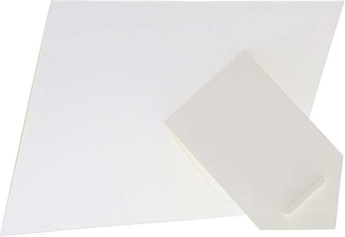 Juvale Cardboard Picture Frames - White Easel Back Display - Customizable Craft Supplies & Photo Displays - Bulk Picture Frames 30-Pack - White, 5 x 7 in