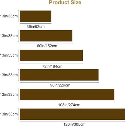 Spring Floral Table Runner, Boho Floral Pattern Natural Plant Table Decoration for Home Kitchen Restaurant Holiday Party,13in（33cm） W * 60in（152cm） L