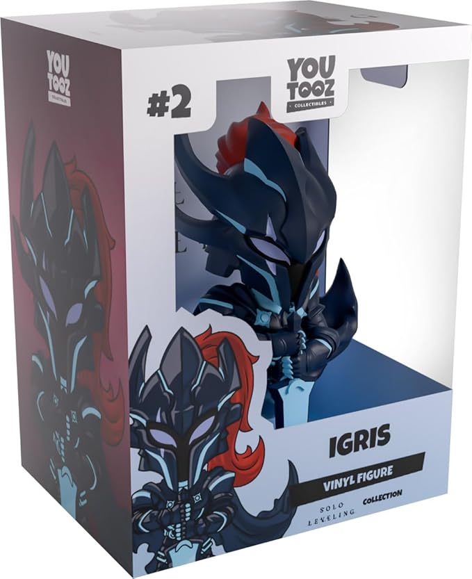 Youtooz Igris 5.3 Inch Vinyl Figure, Shadow Warrior Collectible from Solo Leveling, Igris Figurine for Webtoon and Anime Fans
