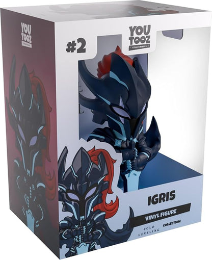 Youtooz Igris 5.3 Inch Vinyl Figure, Shadow Warrior Collectible from Solo Leveling, Igris Figurine for Webtoon and Anime Fans