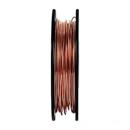 14 Gauge/1.6 mm 26 feet 5 oz 99.9% Dead Soft Copper Wire for Electroculture Gardening, Jewelry Making, Beading, Science Projects, DIY Artwork, Pure Bare Copper Wire