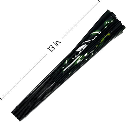 DeFlare | Cosmic Zodiac Rave Fan | Zodiac Sign Hand Fan | Astrology Rave Fan | Hand Fan | Large Rave Fan | Large Clacking Fan