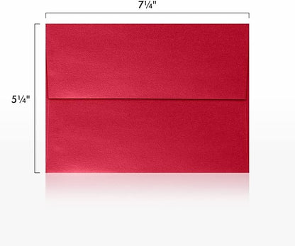 LUXPaper A7 Invitation Envelopes | Peel & Press | 5 1/4" x 7 1/4" | Jupiter Metallic | 80lb. Text | 250 Qty