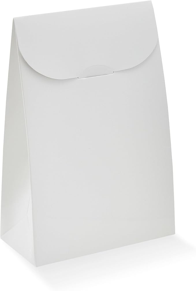 Boxes Craftory Pack of 20 Party Favor Boxes (3.54 x 1.77 x 5.11 inch) - Ideal for Wedding, Baby Shower and Bridal Shower - White