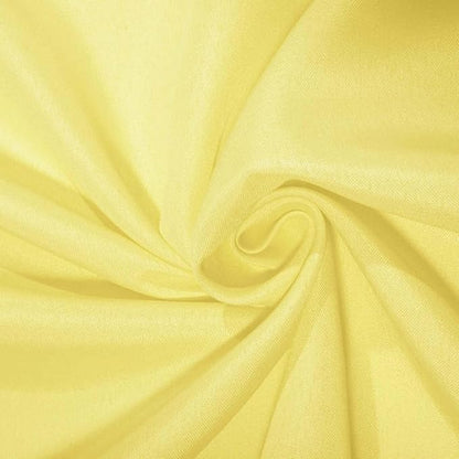 Efavormart 90" Yellow Wholesale Linens Polyester Square Linen Tablecloth for Kitchen Dining Catering Wedding Birthday Party