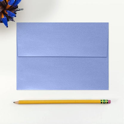 LUXPaper A7 Invitation Envelopes | Peel & Press | 5 1/4" x 7 1/4" | Vista Metallic | 80lb. Text | 250 Qty