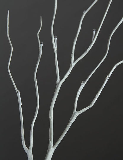 LIGHTSHARE 4 Feet Birch Tree, 48 LED Lights, Warm White, for Home, Festival, Party, and Christmas Decoration, Indoor and Outdoor Use