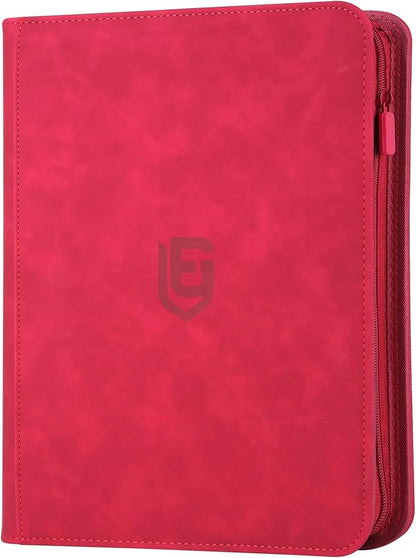 9 Pocket Card Binder,540 Pocket Trading Card Binders,Loading Pocket Collectible Card Album for MTG, TCG, Sport Card, Game Cards Red