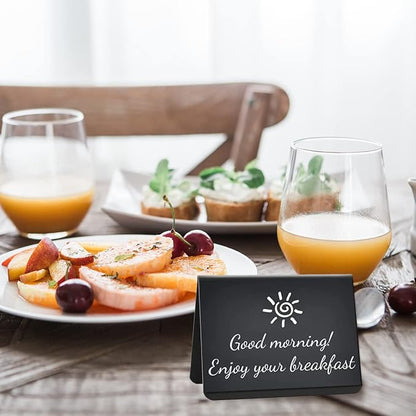 20Pcs V-Shaped Mini Chalkboard Signs for Food,Tabletop Food Labels for Party Buffet,Table Chalkboard Signs for Weddings,Birthday,Parties,Carnival Prom Activities