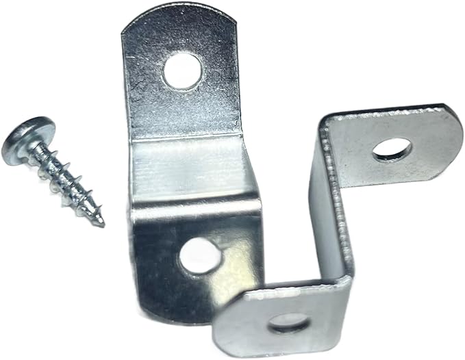 Canvas Clips for Picture Framing Screws Included 15 per Pack ( Choose Your Offset Size ) by E.H.C. (3/4" Offset)