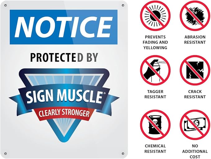 Custom OSHA Style Danger Sign 7" x 10" Plastic Sign, Customizable "Your Text Here", by AccuformNMC Made in USA