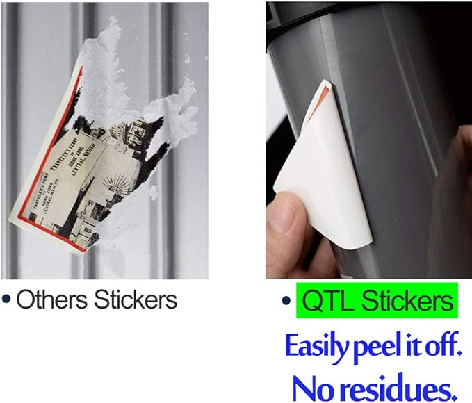 QTL Truck Stickers for Kids Boys Tractor Stickers for Water Bottles Easter Basket Stuffers Gifts for Kids Boys 50Pcs