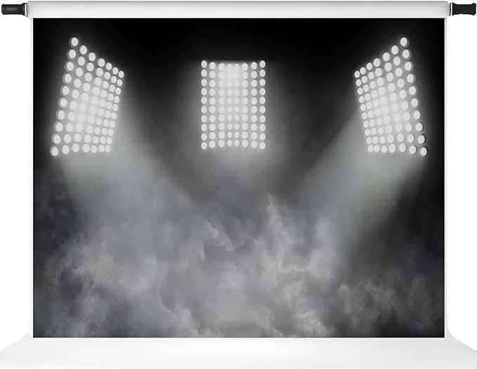 Kate 7x5ft Sport Backdrop for Photoshoot Stadium Photography Background Spotlight Backdrop for Portrait