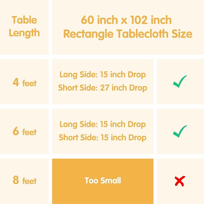 BRILLMAX 6 Pack Pink Tablecloths for 6 Foot Rectangle Tables 60 x 102 Inch - 6ft Rectangular Bulk Linen Polyester Fabric Washable Cloth Cover for Wedding Reception Banquet Birthday Party