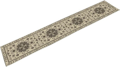Boho Vintage Elegant Table Runner Farmhouse for Home Farmhouse Kitchen Table Dining Coffee Room Garden Party Wedding Decor 13x36in