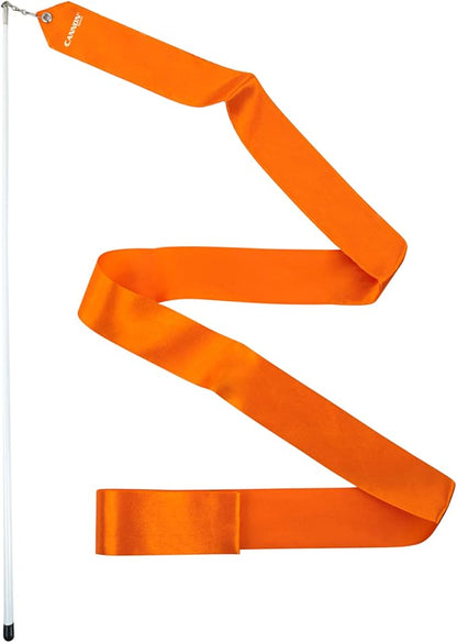 Cannon Sports Gymnastics Wand for Dancing, Cheerleading, Olympic Tournament, & Artistic Competitions (Orange)