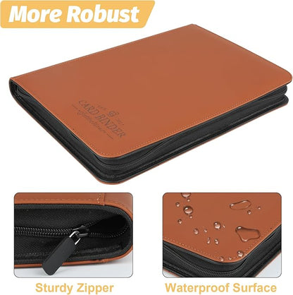 Trading Card Binder, Card Collection Binder Album Folder with 540 Side Loading Pockets, 9 Pocket Trading Card Album Folder for TGC,MTG, Baseball Cards, Yugioh