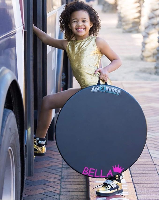Portable Dance Floor, Marley Flooring Ballet Training Equipment, Tap Dance Floor, Turning Boards for Dancers & Figure Skating Practice Mat, Tap Board for Tap Dancing, Practice Pirouette