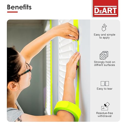 DEART 6Pcs Colored Masking Tape, Extra Long 1008 Feet or 360 Feet x 1 Inch Painters Tape, Color Painter Tape for Arts & Crafts Labeling or Coding, Kids Art Supplies (2.5cm X 18m (1In X 20Yards))