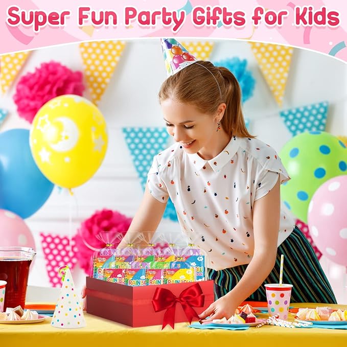 Party Favors for Kids: 24 Pack Rainbow Scratch Art Notebook Students Classroom Gifts Bulk for Girls Boys Goodie Bags Stuffers, Return Gifts for Birthday Party Favors Bulk Kids Crafts