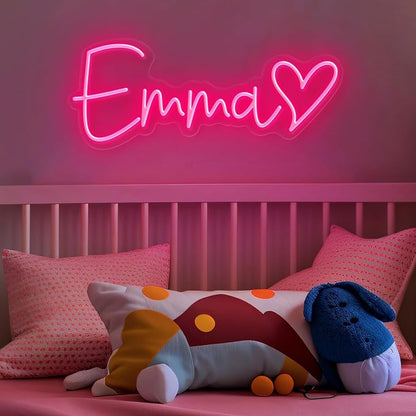 SELICOR Personalized Neon Signs Led Neon Signs Light for Bedroom Wedding Birthday Party Home Décor Custom Neon Sign Bar Store Logo Neon Sign (Optional 10" to 60")