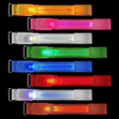 M.best 32pcs LED Light Up Bracelets Glow Flashing Wristbands Glow in The Dark Party Supplies for Wedding, Raves, Concert, Camping,Sporting Events, Party