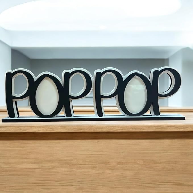 Gift for PopPop, Picture frame for Grandpa, Grandpa picture frame, Pop Pop picture frame, Gift for new papa, Grandparent photo frame (PopPop)