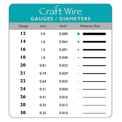 The Beadsmith Wire Elements Craft Wire – Tarnish Resistant, Soft Temper, Round, Champagne Gold Color – 0.32mm, 28 Gauge, 15 Yard Spool – Jewelry Making, Wire Wrapping, Floral, & Other DIY Crafts