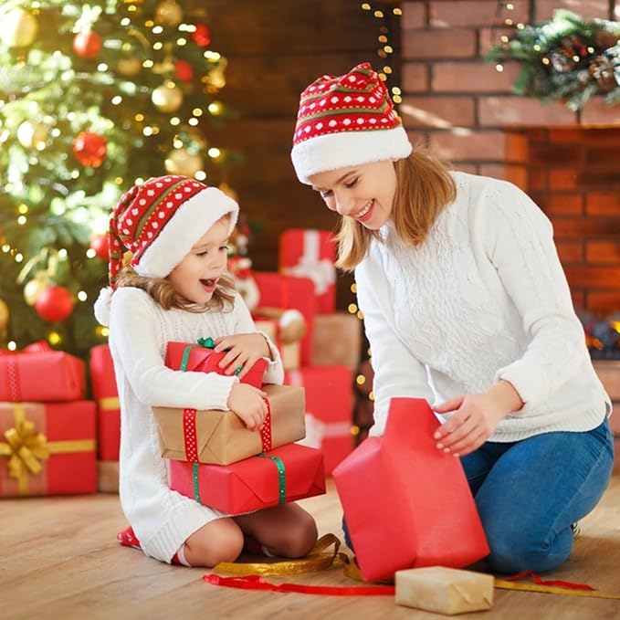 Red Wrapping Paper, 15"x900" (75FT) Solid Color Art Craft Kraft Decorative Paper Roll for Christmas Mother's Day Valentines Anniversary Wedding Birthday, Bouquet Flower Gift Wrap for Women Girls