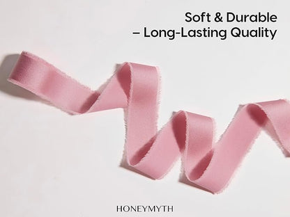 Satin Silk-Like Ribbon Set – 1" Wide, 9 Rolls, 45 Yards Total – Handmade Fringe Ribbons for Gift Wrapping, Wedding Invitations, Floral Bouquets, DIY Crafts